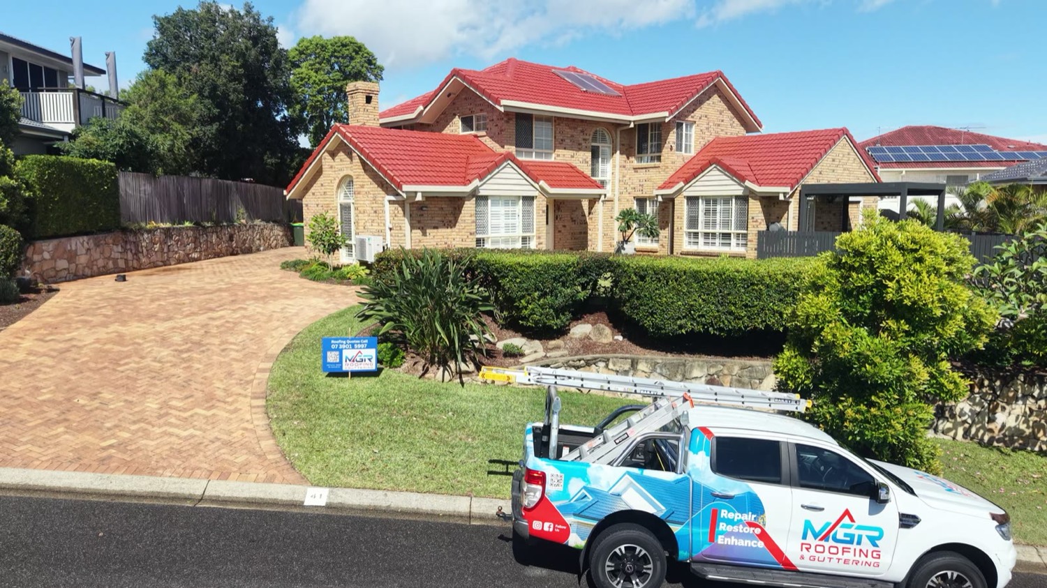 Roof Restoration, Guttering & Repaint